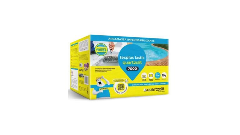 Argamassa polimérica Quartzolit Tecplus Lastic - AquaBlock