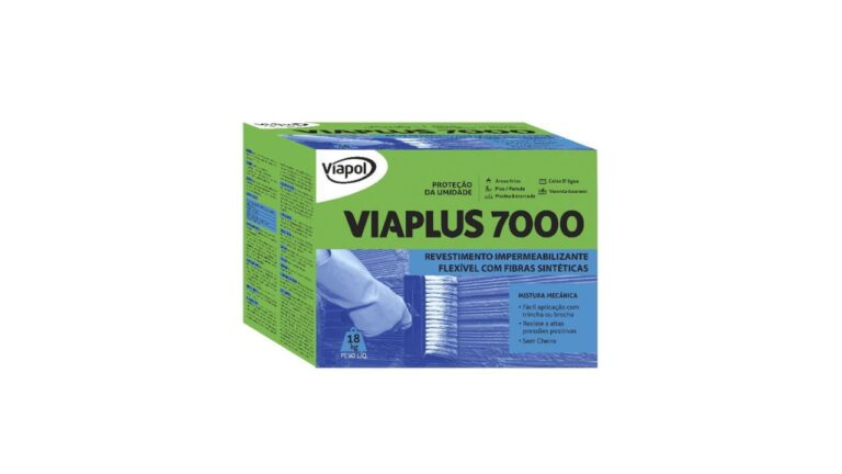 Argamassa polimérica Viaplus 7000 - AquaBlock